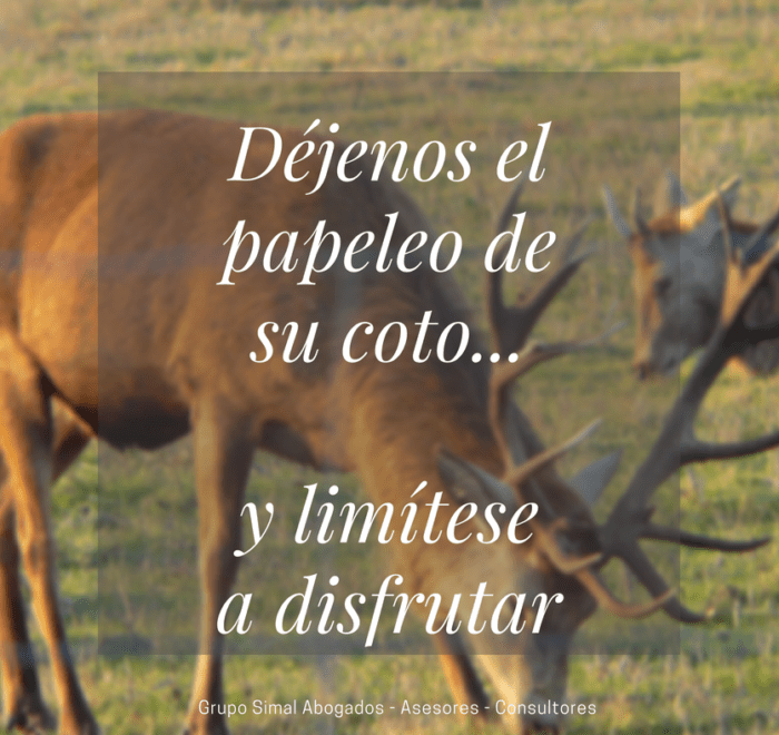 gestion caza coto extremadura